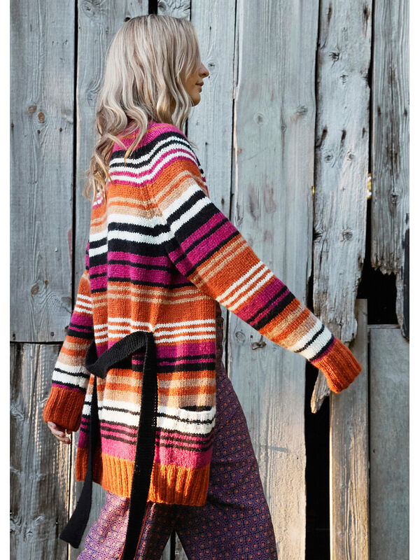 Lana Grossa JAKKE Brigitte No. 2 - Strikkeoppskrift (SE)