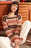 Lana Grossa PULLOVER Brigitte No. 4 - Strikkeoppskrift (SE)