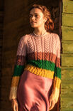 Lana Grossa PULLOVER Brigitte No. 2 & Brigitte No. 3 - Strikkeoppskrift (SE)