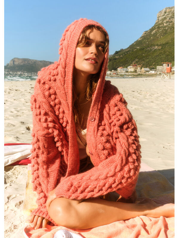 Lana Grossa HETTECARDIGAN Brigitte 2 - Strikkeoppskrift (SE)