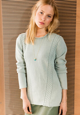 PULLOVER Cool Wool - Strikkeoppskrift (DK) fra Lana Grossa