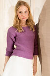 Lana Grossa PULLOVER Bingo Melange - Strikkeoppskrift (DK)