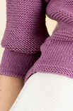 Lana Grossa PULLOVER Bingo Melange - Strikkeoppskrift (DK)