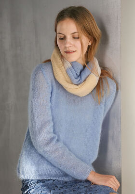 PULLOVER Silkhair - German Edition fra Lana Grossa