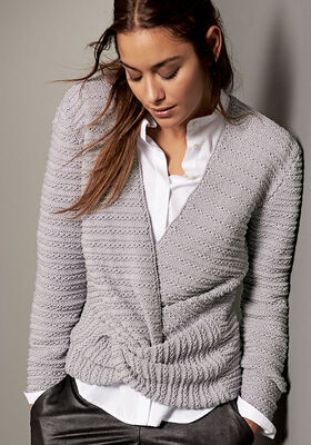TRÖJA Cool Wool  - Strikkeoppskrift (DK) fra Lana Grossa
