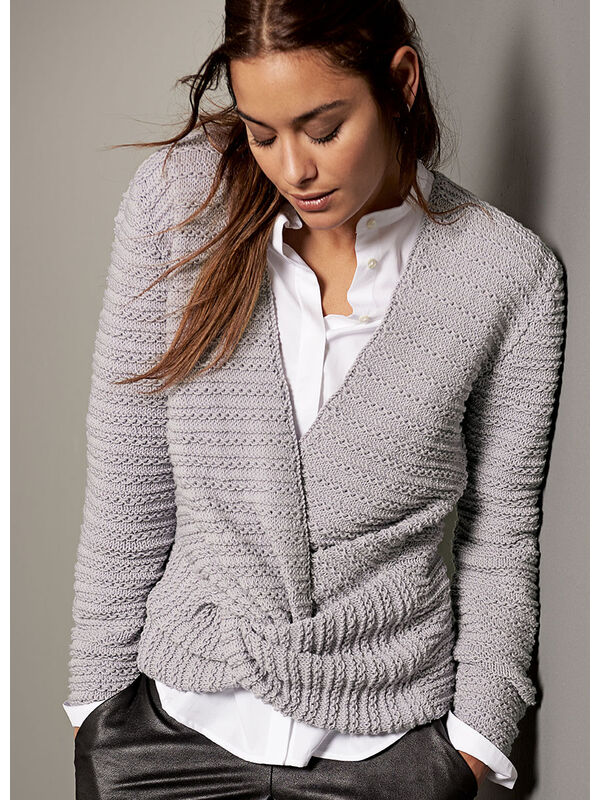 Lana Grossa TRÖJA Cool Wool - Strikkeoppskrift (DK)