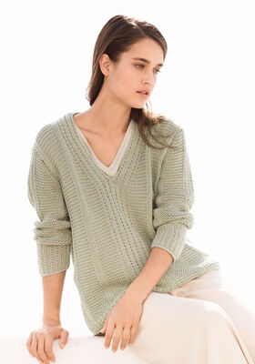 PULLOVER Organico - German Edition fra Lana Grossa