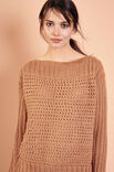 Lana Grossa PULLOVER Cool Wool Alpaca - German Edition