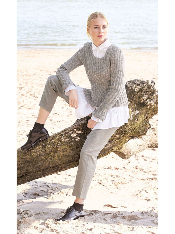 Lana Grossa PULLOVER Cashmere 16 Fine - German Edition