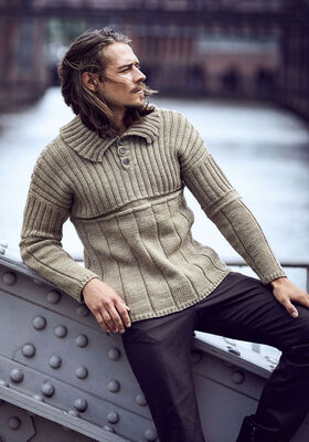 PULLOVER Bingo Melange - German Edition fra Lana Grossa