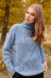 Lana Grossa PULLOVER Cashmere 16 Fine - Strikkeoppskrift (DK)