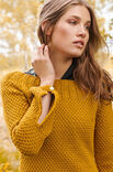 Lana Grossa PULLOVER Bingo Melange - Strikkeoppskrift (DK)