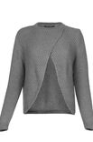 Lana Grossa PULLOVER Cool Wool Big/Silkhair - Strikkeoppskrift (DK)
