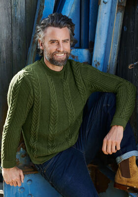PULLOVER Cool Wool - Strikkeoppskrift (DK) fra Lana Grossa
