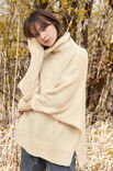 Lana Grossa PONCHOPULLOVER Alta Moda Alpaca - Strikkeoppskrift (NO)