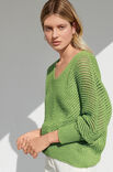 Lana Grossa PULLOVER Alta Moda Cotolana - Strikkeoppskrift (DK)