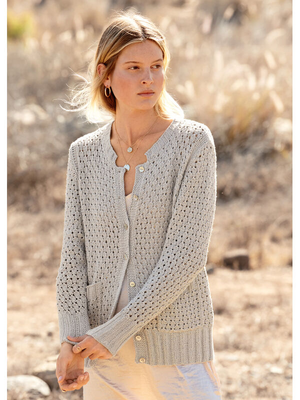 Lana Grossa JAKKE 365 Cashmere - Strikkeoppskrift (NO)