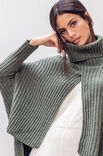 Lana Grossa PONCHOPULLOVER Cashmere 16 Fine - Strikkeoppskrift (NO)
