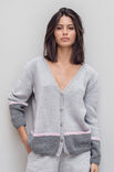 Lana Grossa CARDIGAN Cool Wool Big Melange - Strikkeoppskrift (NO)