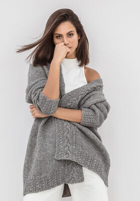 CARDIGAN Alta Moda Alpaca - Strikkeoppskrift (NO) fra Lana Grossa