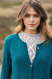 Lana Grossa CARDIGAN Cool Wool Melange - Strikkeoppskrift (NO)