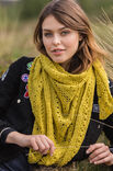 Lana Grossa TREKANTSKJERF Cool Wool Lace - Strikkeinstruksjoner (NO)