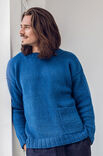 Lana Grossa PULLOVER Alta Moda Alpaca - Strikkeoppskrift (NO)