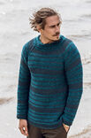 Lana Grossa PULLOVER Fusione & Bingo Melange - Strikkeoppskrift (NO)