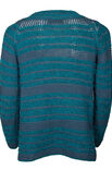 Lana Grossa PULLOVER Fusione & Bingo Melange - Strikkeoppskrift (NO)