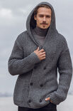 Lana Grossa HETTEJAKKE Alta Moda Cashmere 16 - Strikkeoppskrift (NO)