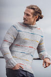 Lana Grossa PULLOVER Benessere Tweed & Brigitte No. 2 - Strikkeoppskrift (NO)