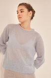 Lana Grossa PULLOVER Silkhair - Strikkeoppskrift (NO)