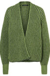 Lana Grossa JAKKE Silkhair & Ecopuno - Strikkeoppskrift (DK)