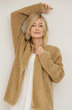 Lana Grossa CARDIGAN Silkhair & Brillino - Strikkeoppskrift (NO)