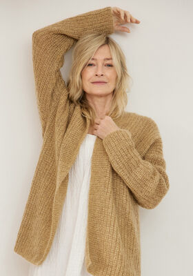 CARDIGAN Silkhair & Brillino - Strikkeoppskrift (NO) fra Lana Grossa