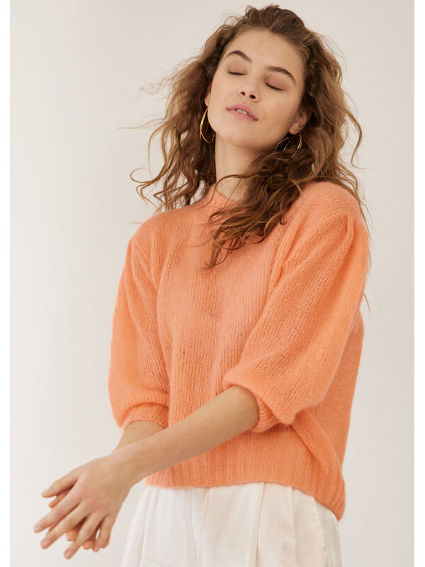 Lana Grossa PULLOVER Silkhair - Strikkeoppskrift (NO)