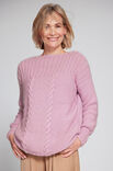 Lana Grossa PULLOVER Landlust Alpaka Merino 160 & Silkhair - Strikkeoppskrift (DK)