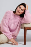 Lana Grossa PULLOVER Landlust Alpaka Merino 160 & Silkhair - Strikkeoppskrift (DK)