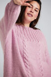 Lana Grossa PULLOVER Landlust Alpaka Merino 160 & Silkhair - Strikkeoppskrift (DK)