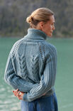 Lana Grossa PULLOVER Alta Moda Alpaca - Strikkeoppskrift (DK)