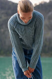 Lana Grossa PULLOVER Alta Moda Alpaca - Strikkeoppskrift (DK)
