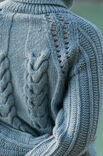 Lana Grossa PULLOVER Alta Moda Alpaca - Strikkeoppskrift (DK)