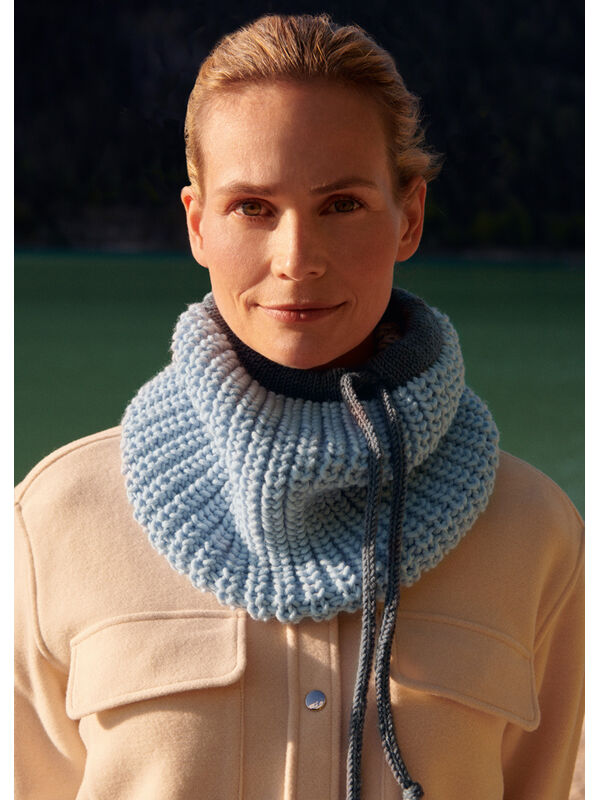Lana Grossa LOOP Superbingo & Cool Wool Big - Strikkeoppskrift (DK)