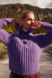 Lana Grossa PULLOVER Landlust Alpaka Merino 100 - Strikkeoppskrift (DK)