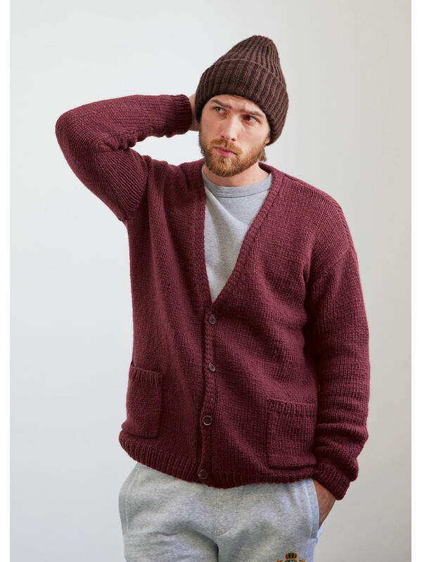 Lana Grossa CARDIGAN Alta Moda Cashmere 16 - Strikkeoppskrift (DK)