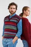 Lana Grossa SLIPOVER Alta Moda Cashmere 16 - Strikkeoppskrift (DK)