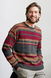 Lana Grossa PULLOVER Cashmere 16 Fine - Strikkeoppskrift (DK)