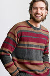 Lana Grossa PULLOVER Cashmere 16 Fine - Strikkeoppskrift (DK)