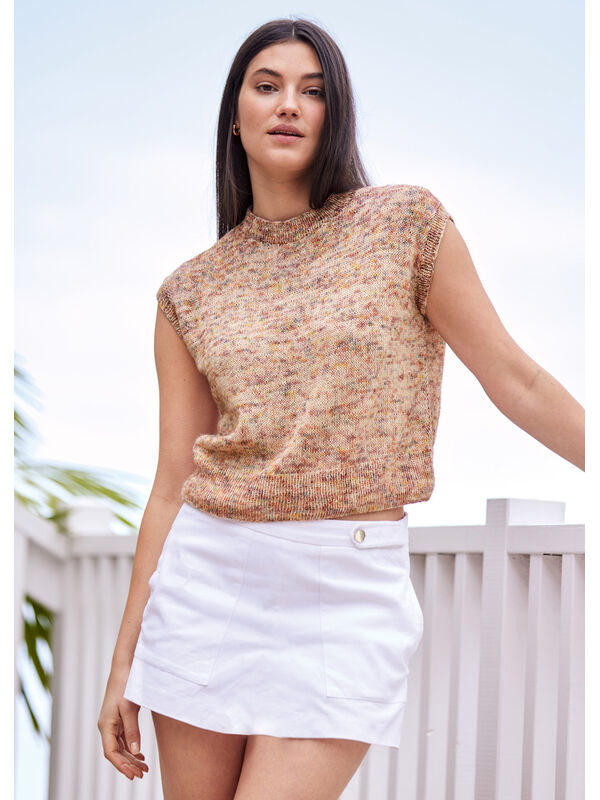 Lana Grossa TOP Allora hand-dyed - Strikkeoppskrift (DK)