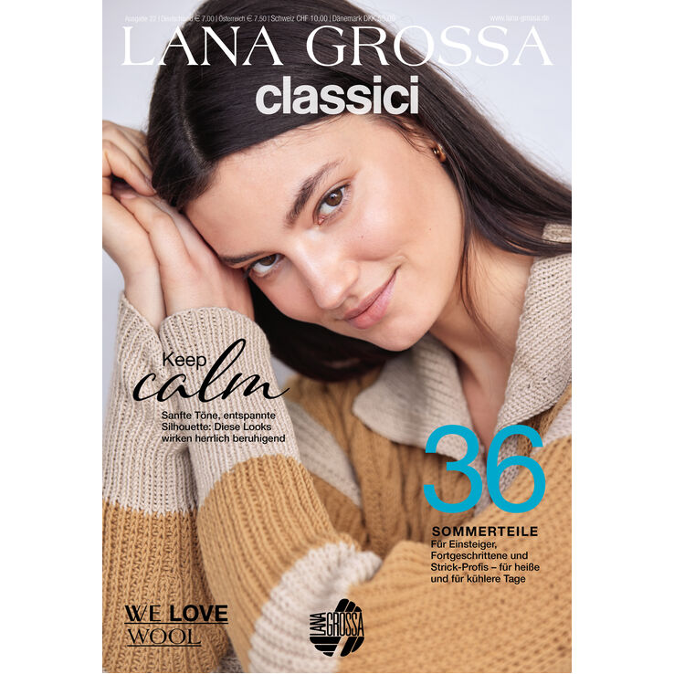 Classici No. 22 - Magasin (DE) + Oppskrifter (DK) fra Lana Grossa